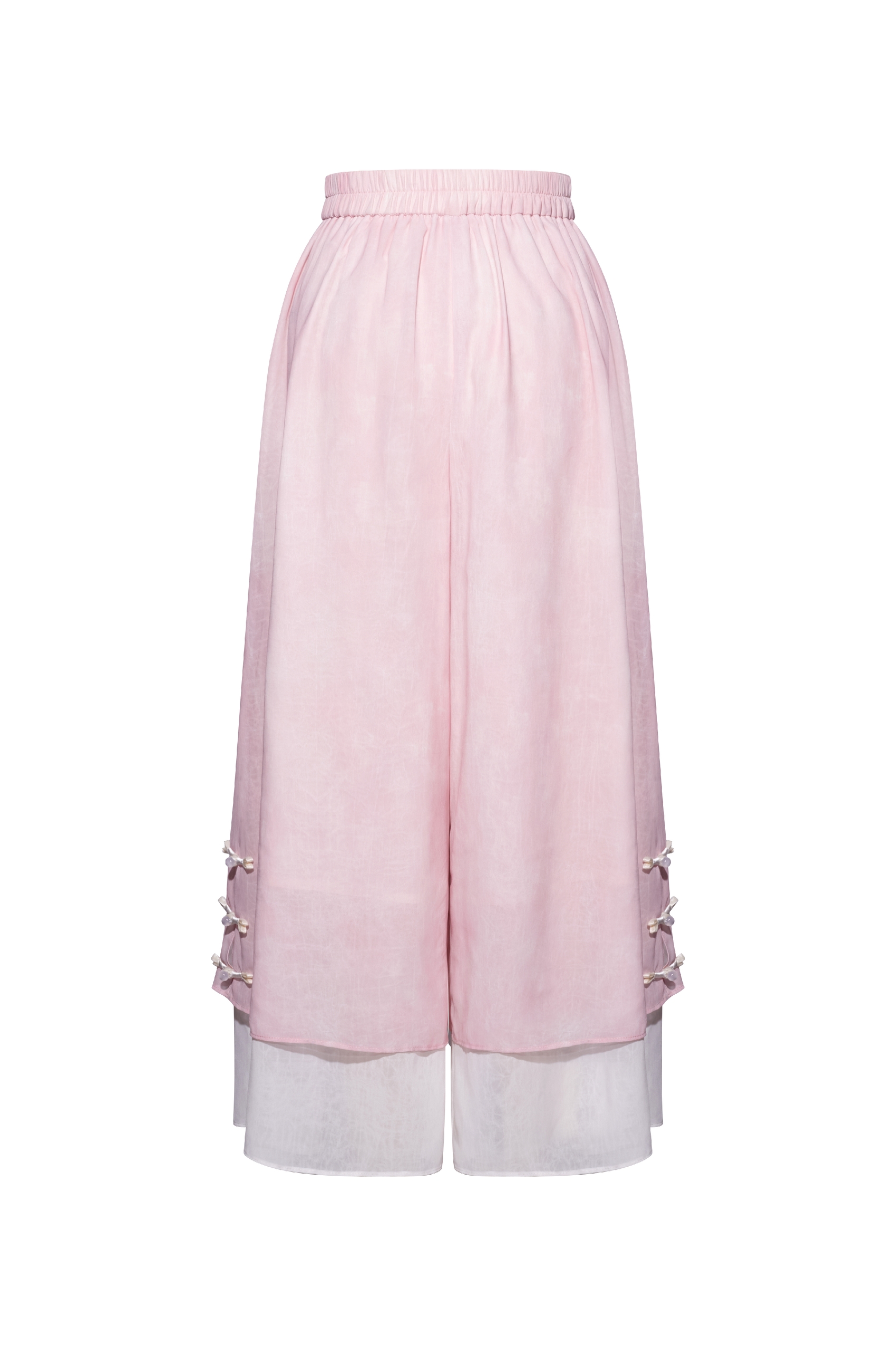 Printed Top and Pink Pants Set