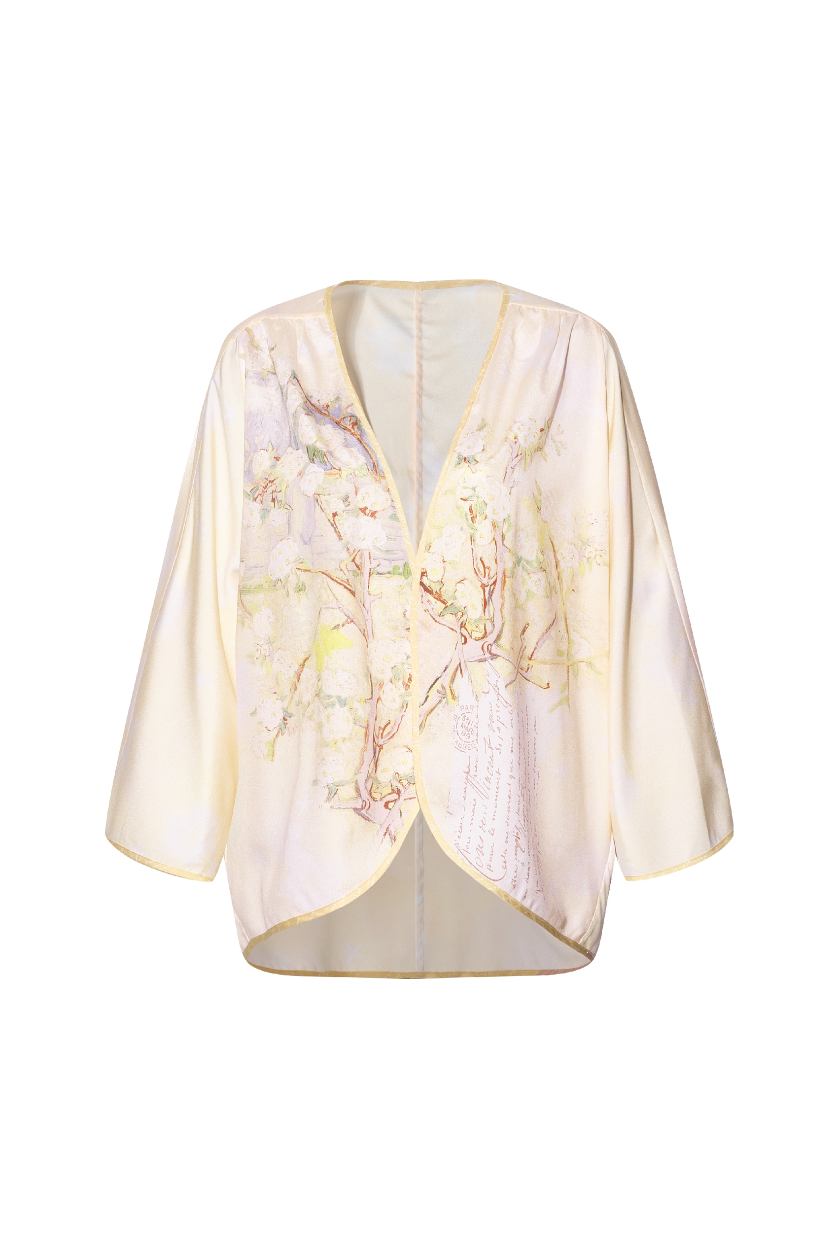 Loose Fit Printed Jacket