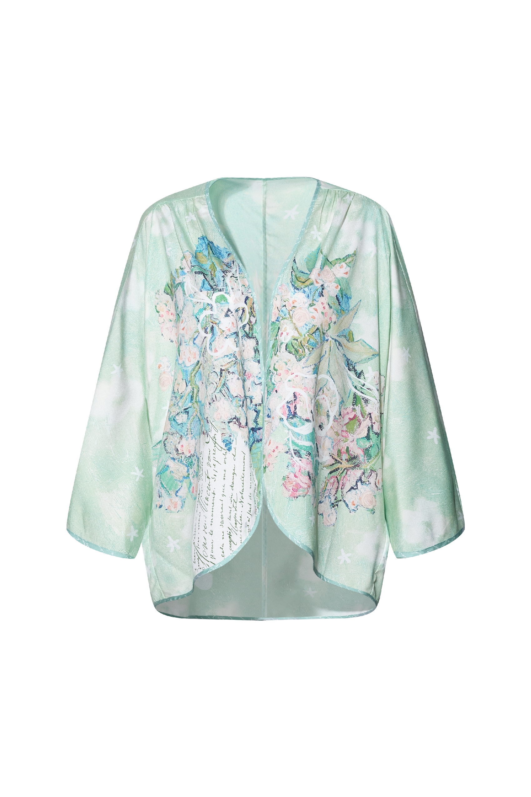 Loose Fit Printed Jacket