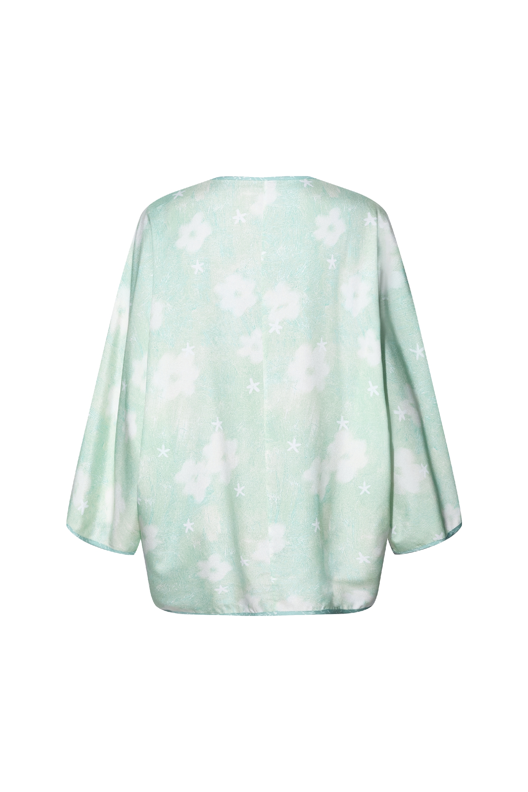 Loose Fit Printed Jacket