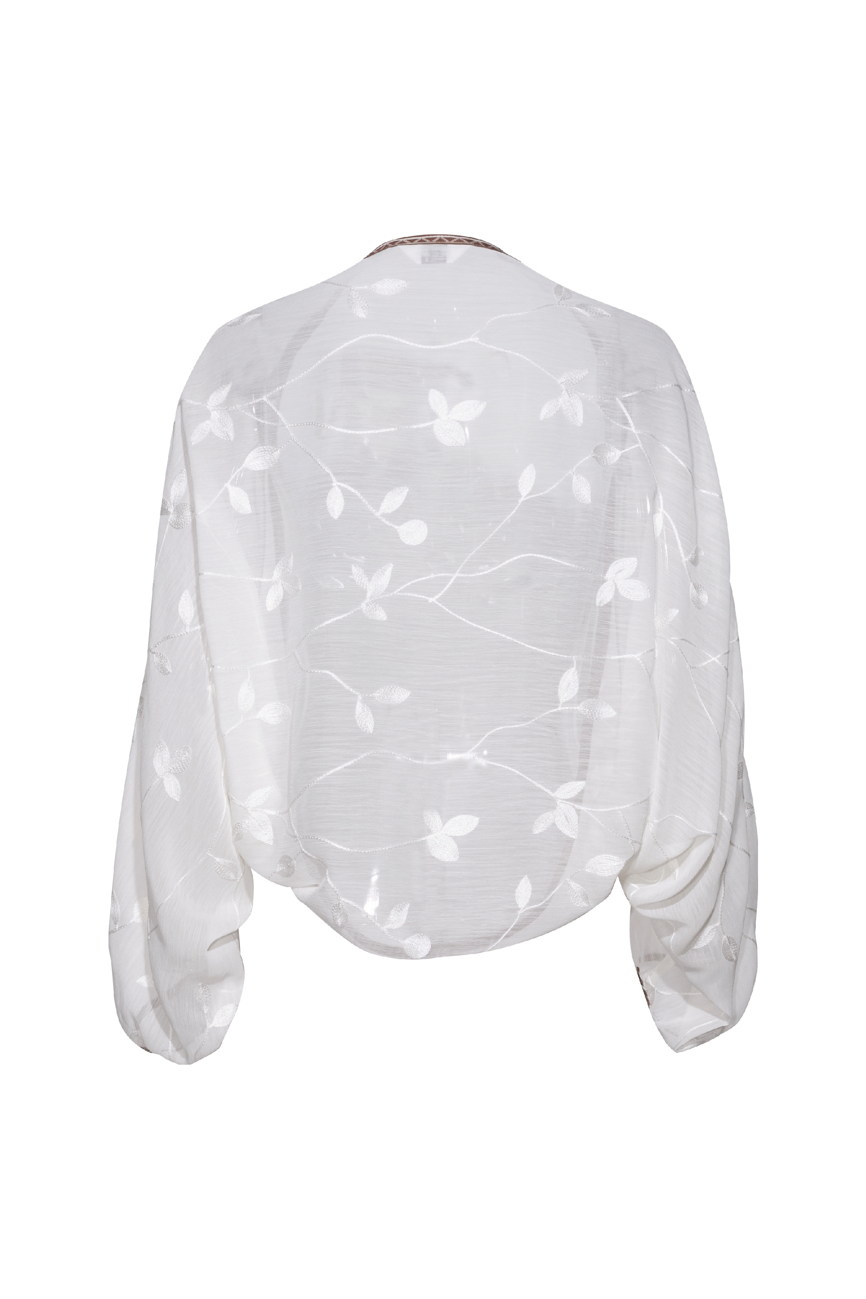 Embroidered Cardigan Jacket