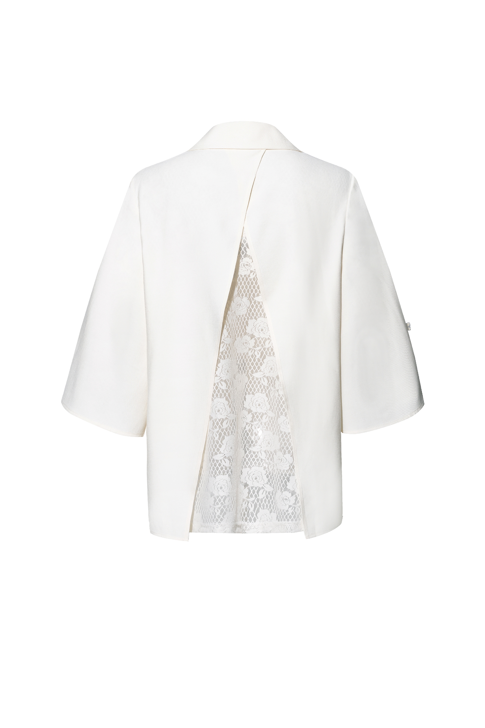 Rose Embroidered Blazer Jacket