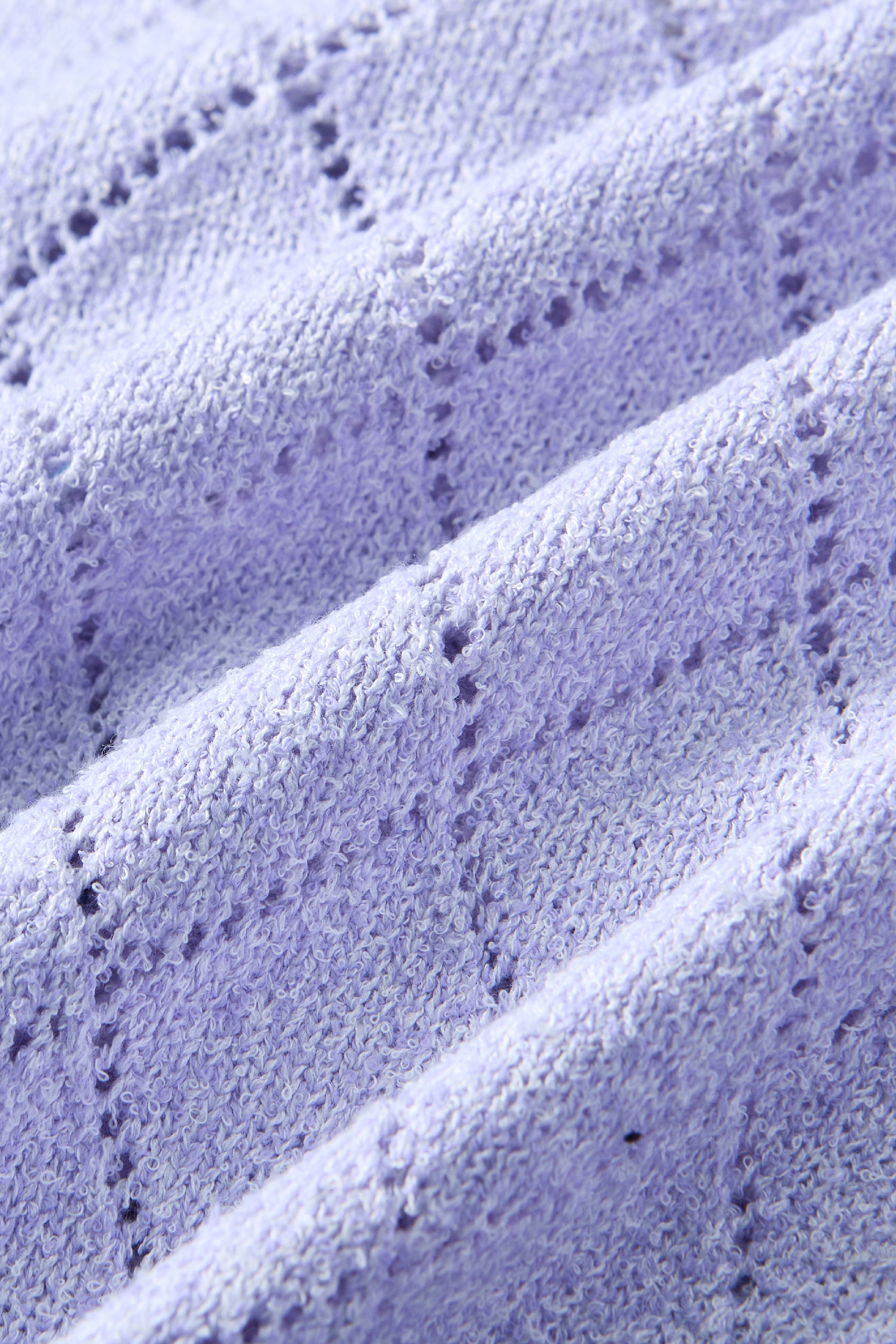 Hollow V-Neck Knit Top