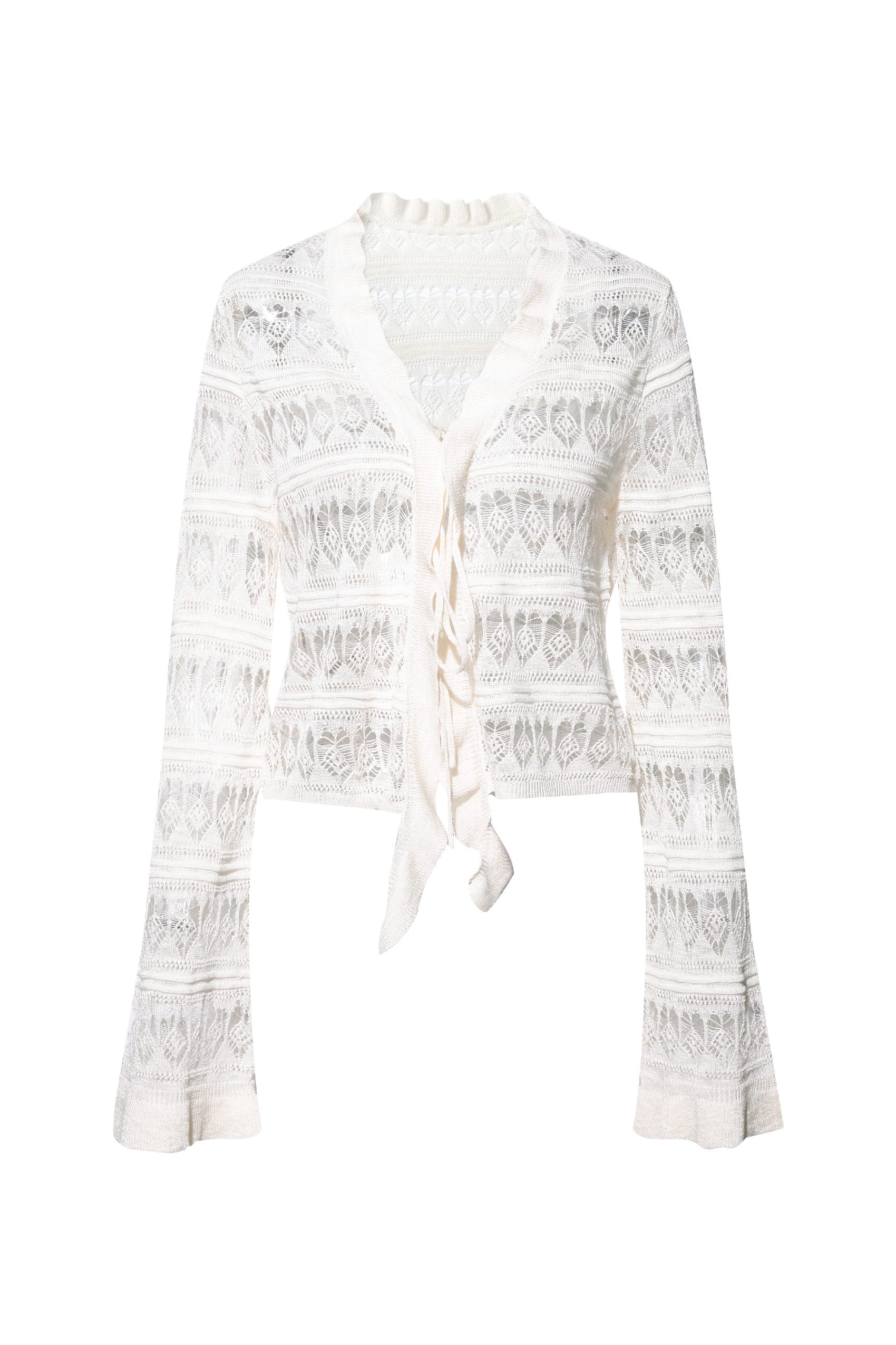 Hollow Knit Cardigan