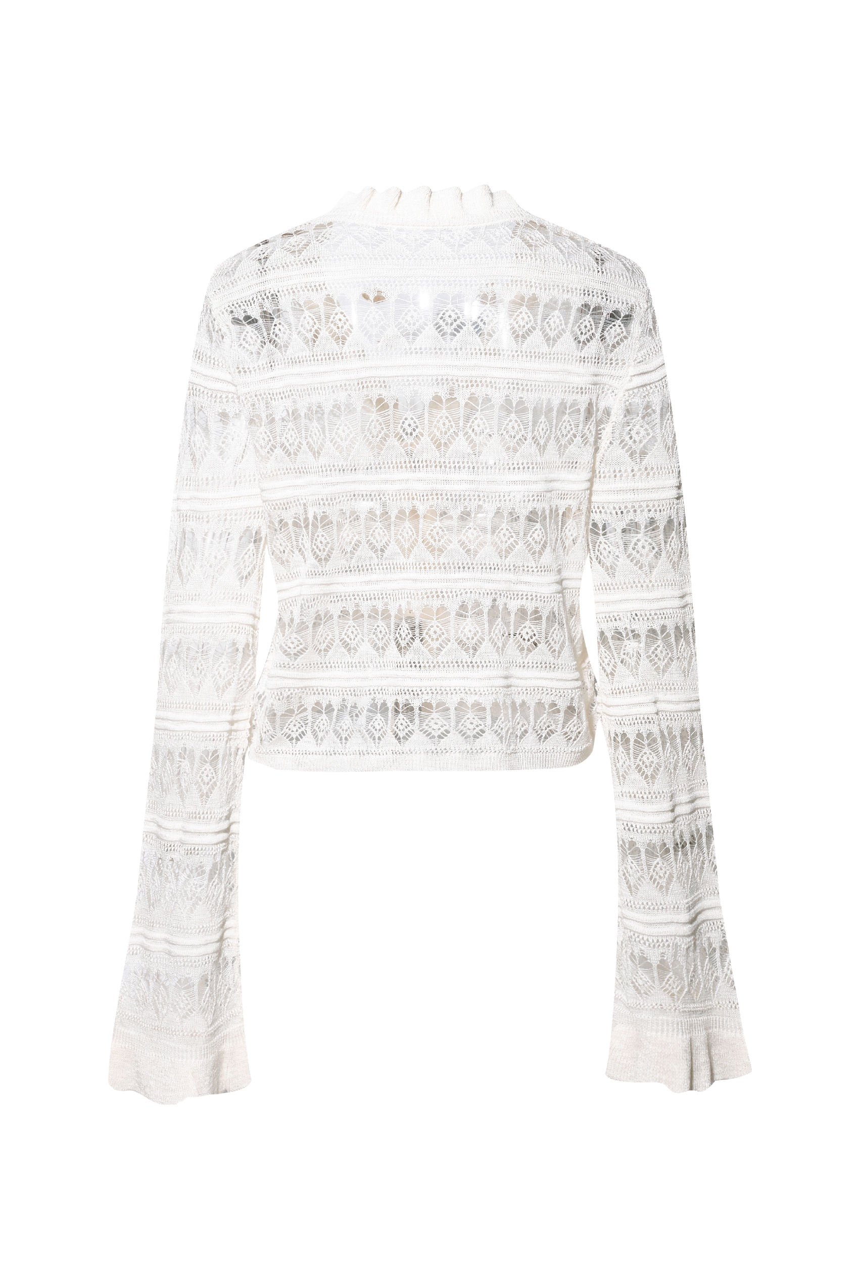 Hollow Knit Cardigan