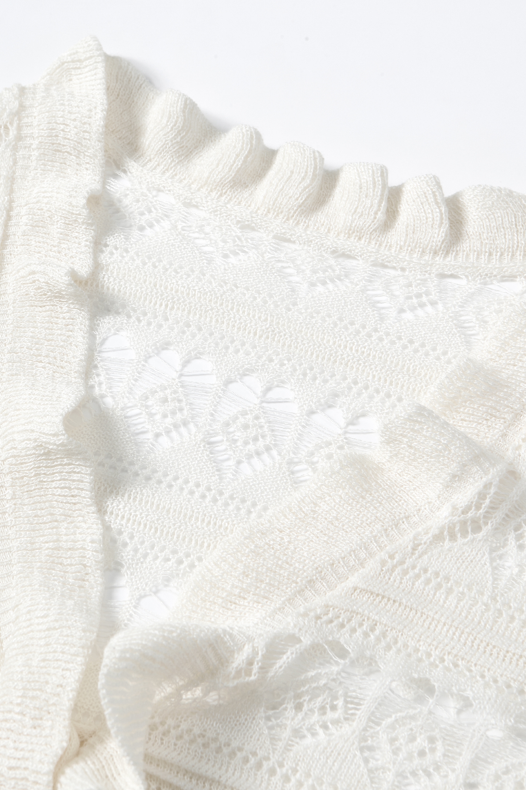 Hollow Knit Cardigan