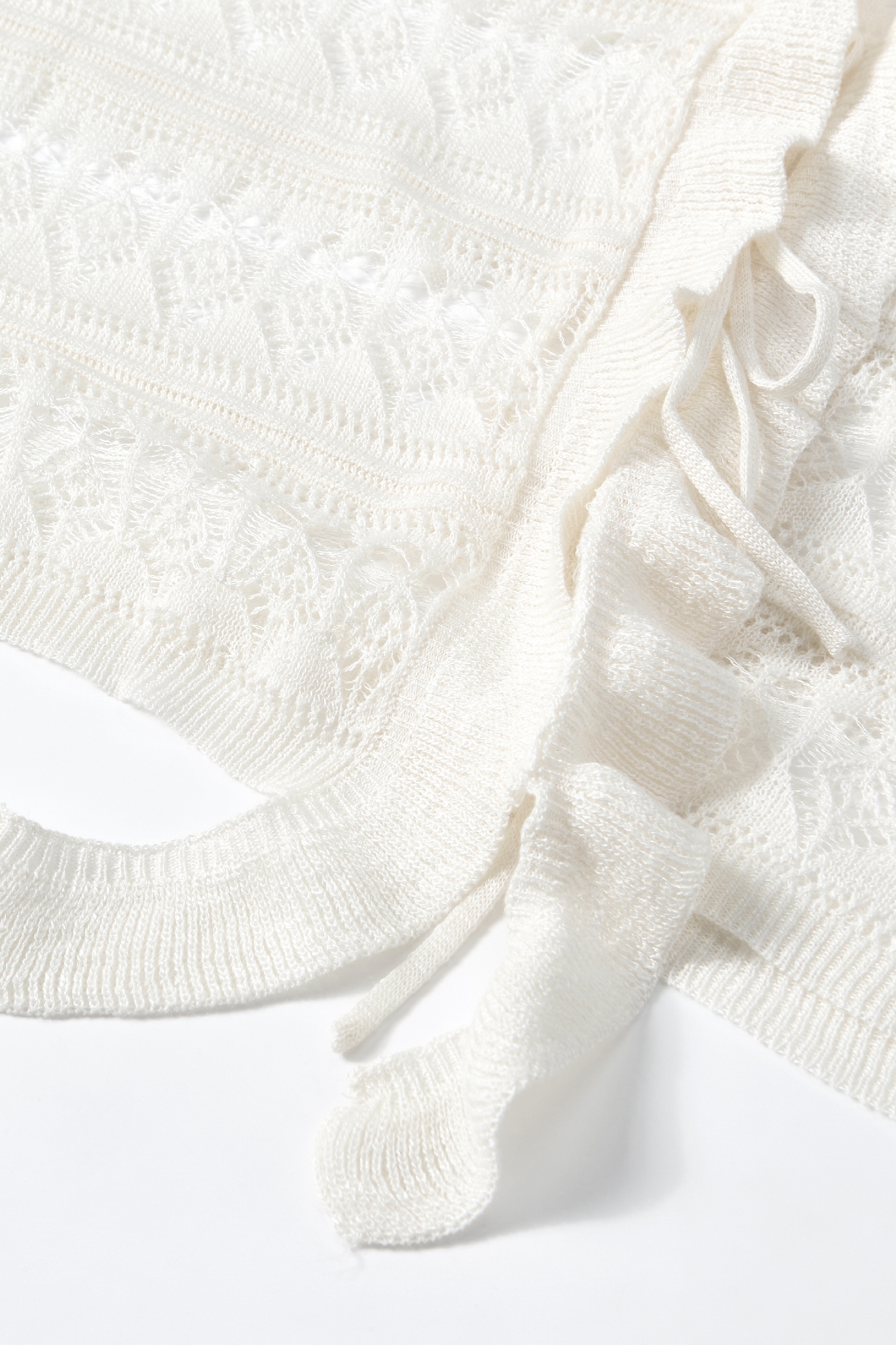 Hollow Knit Cardigan