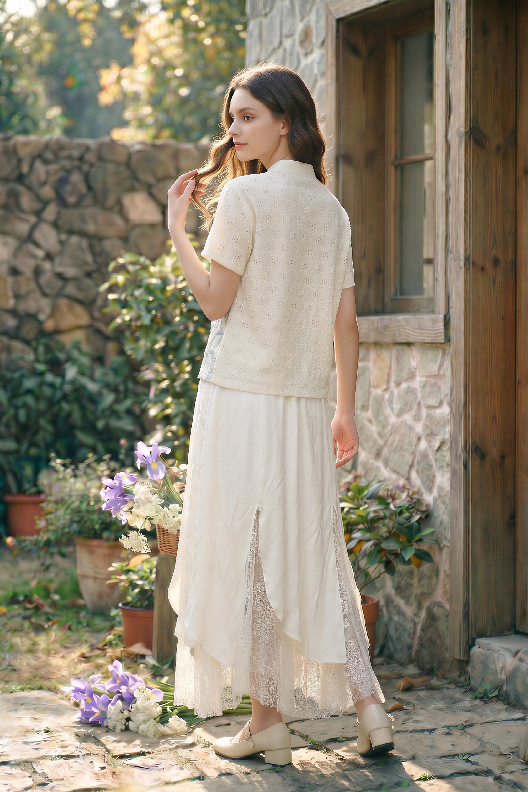 Chinese Style Frog Button Knit Top
