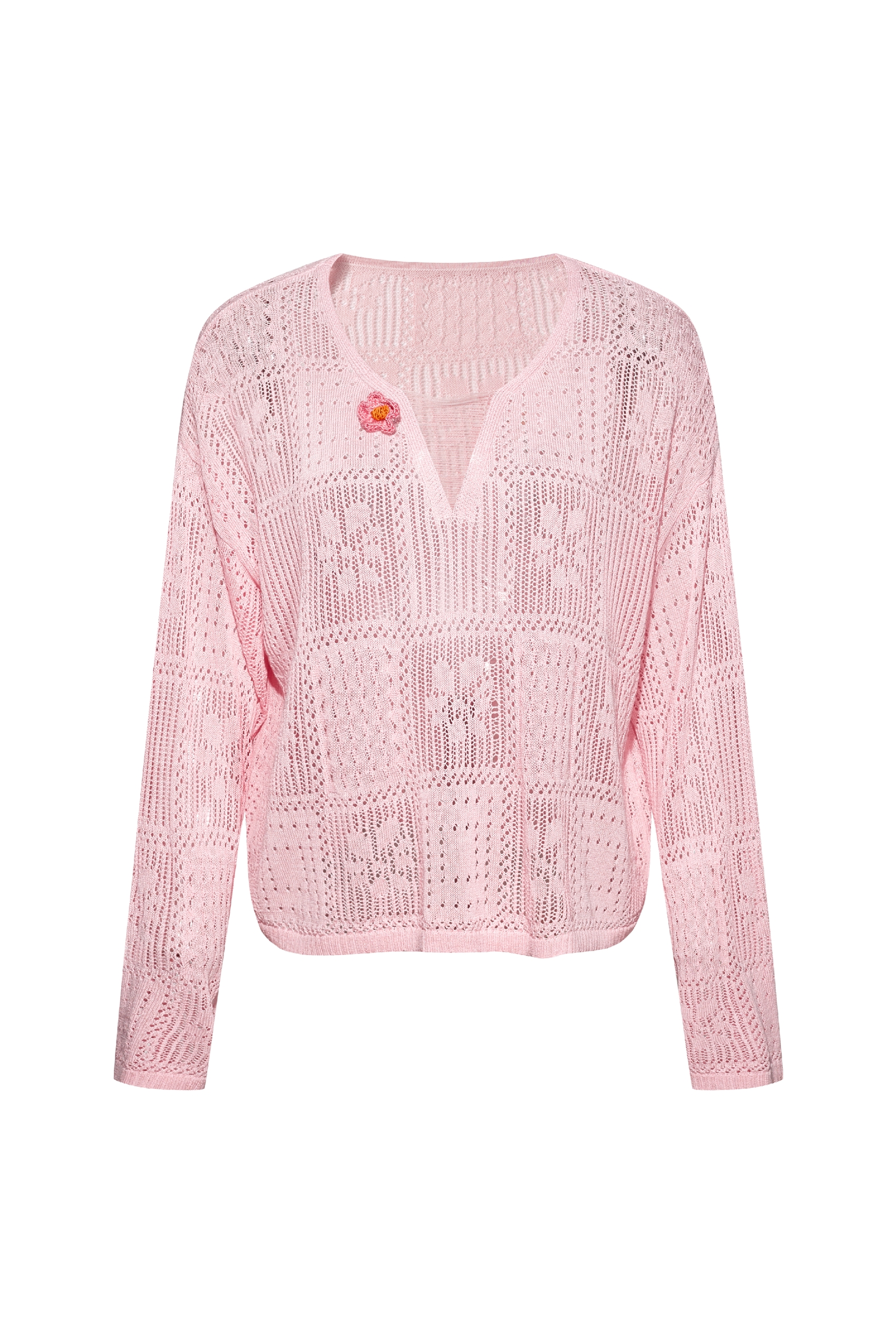 Tie-waist Knit Top