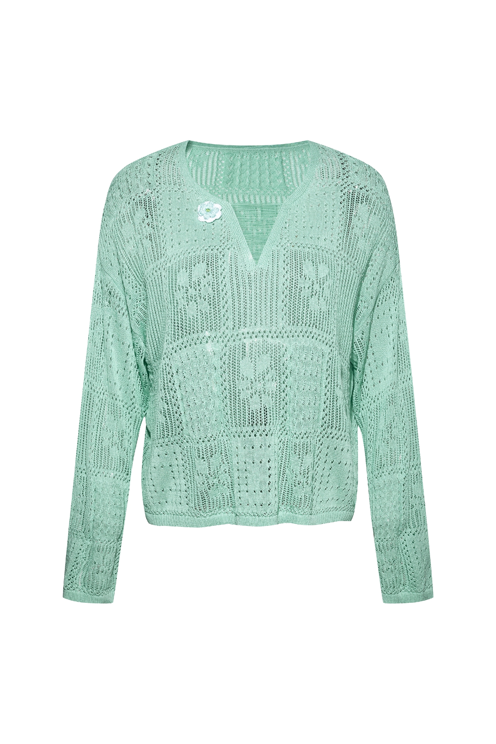 Tie-waist Knit Top