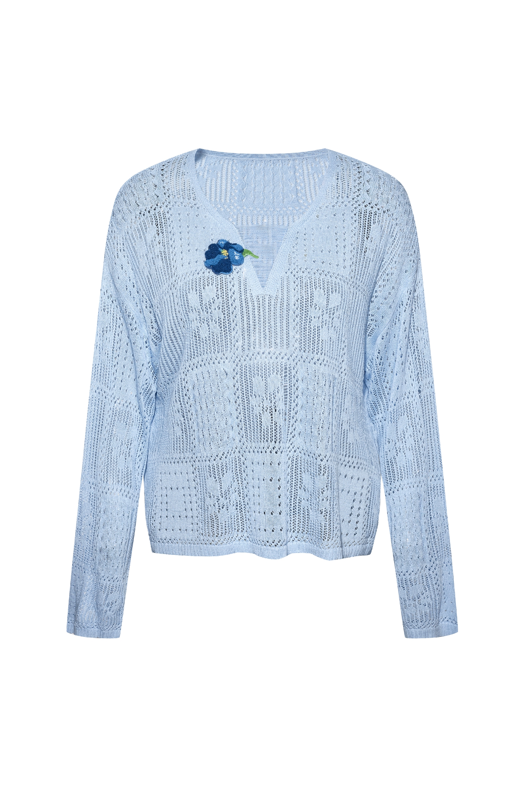 Tie-waist Knit Top