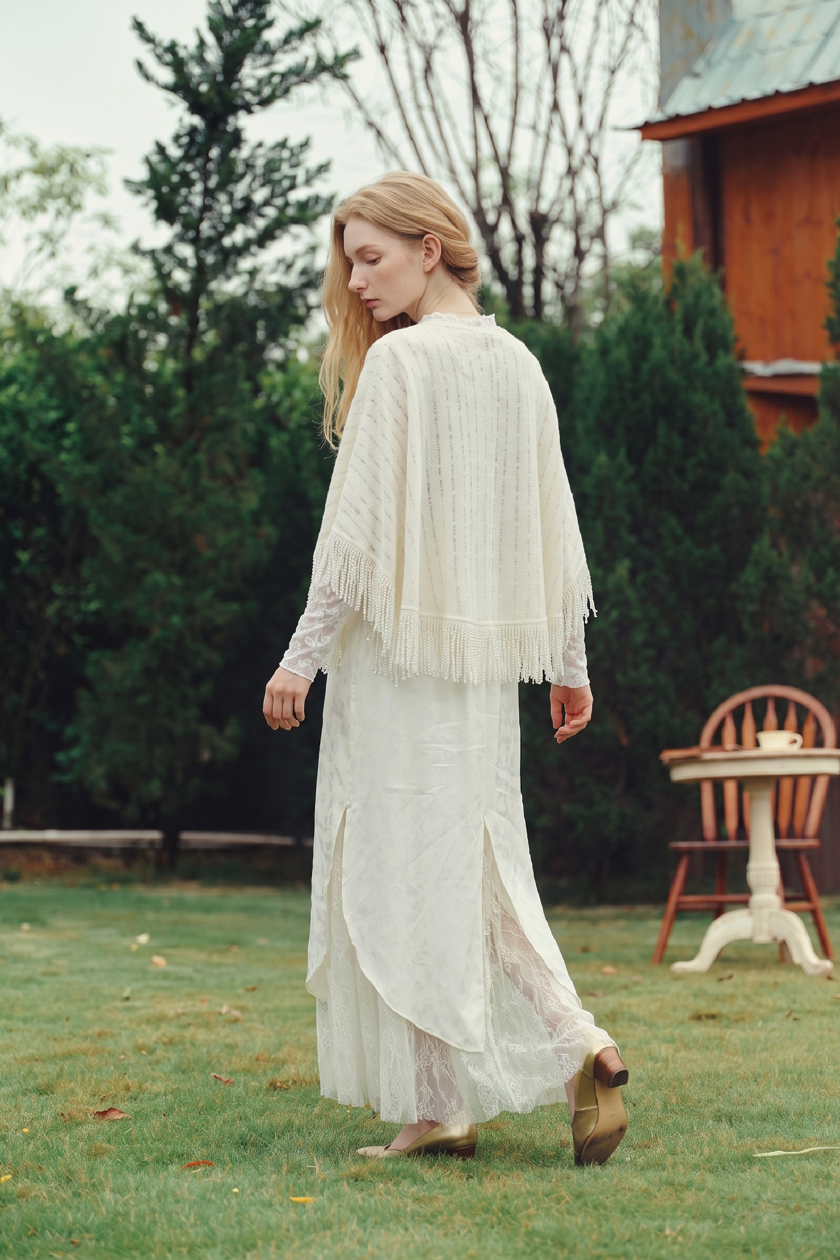 Tassel Knit Cardigan-LYONSENS