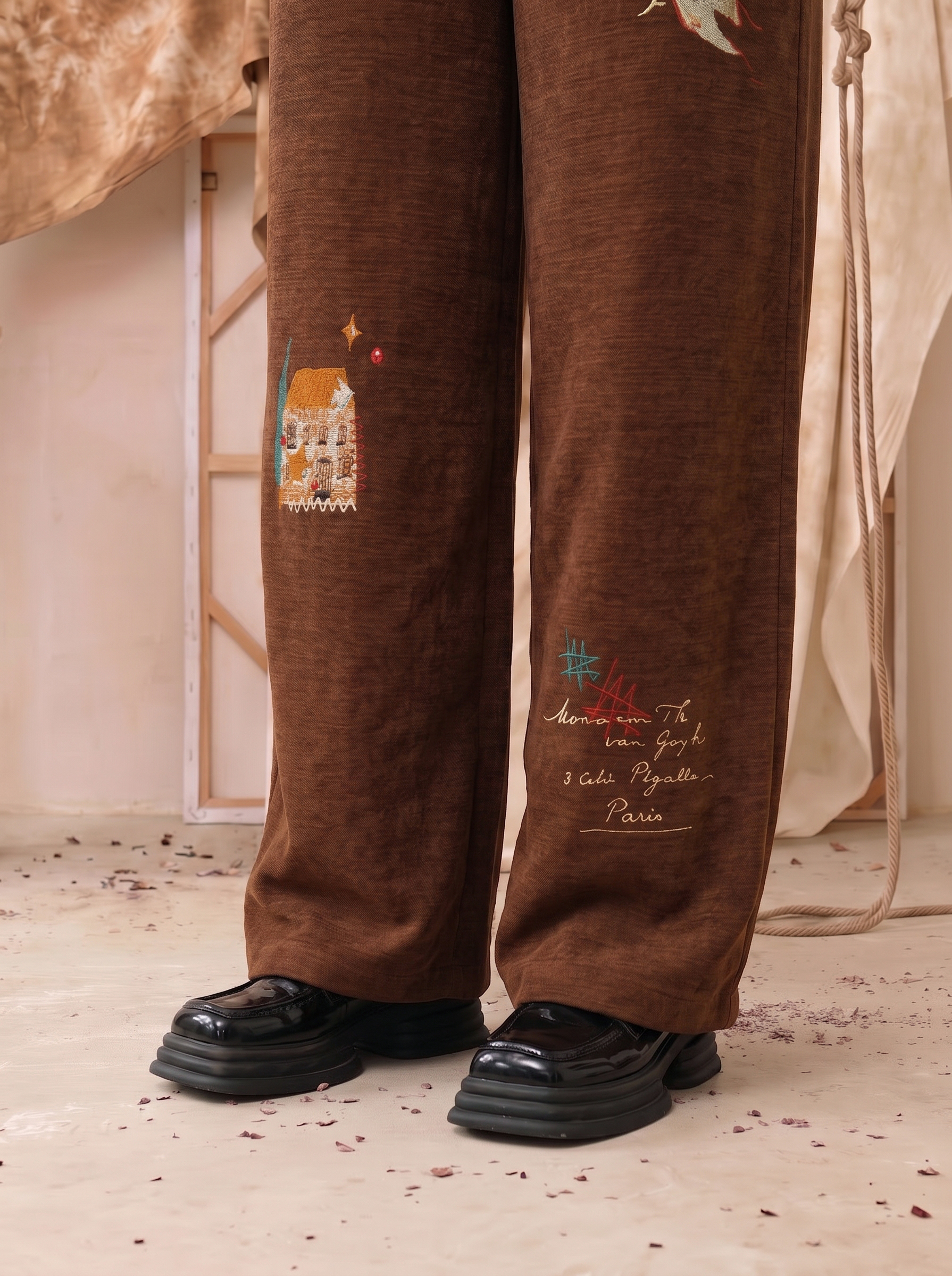 Vintage Distressed Cargo Shorts-LYONSENS