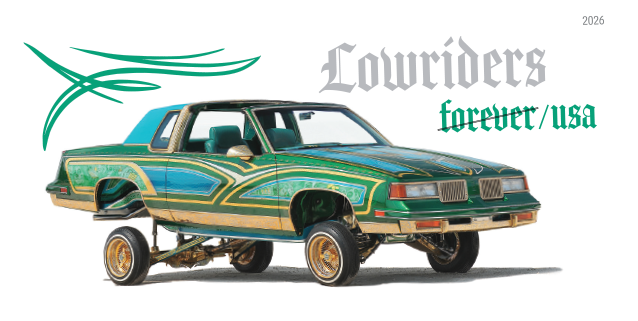 2026 Lowriders Stamps Forever First Class Postage Stamps