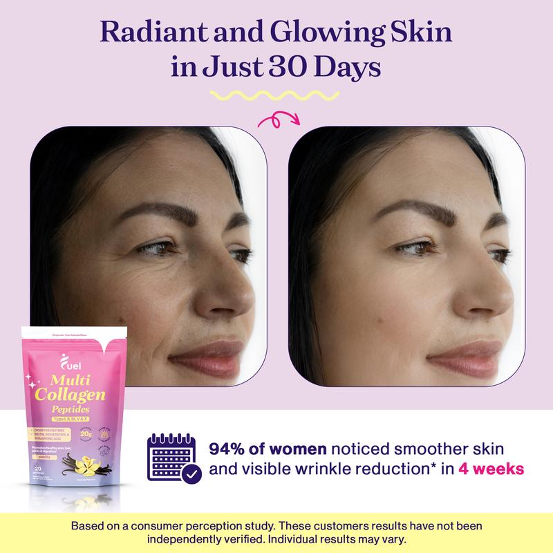 Fuel Multi Collagen Peptides Hydrolized ALL IN ONE Beauty Powder