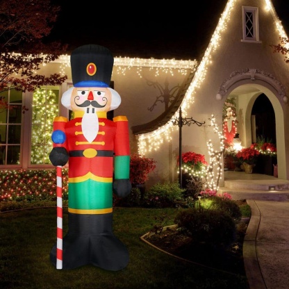 10 ft. Nutcracker Christmas Inflatable with Lights