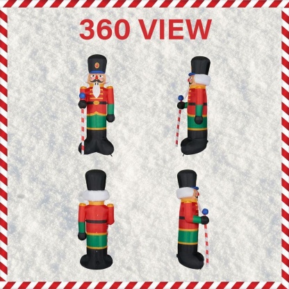 10 ft. Nutcracker Christmas Inflatable with Lights