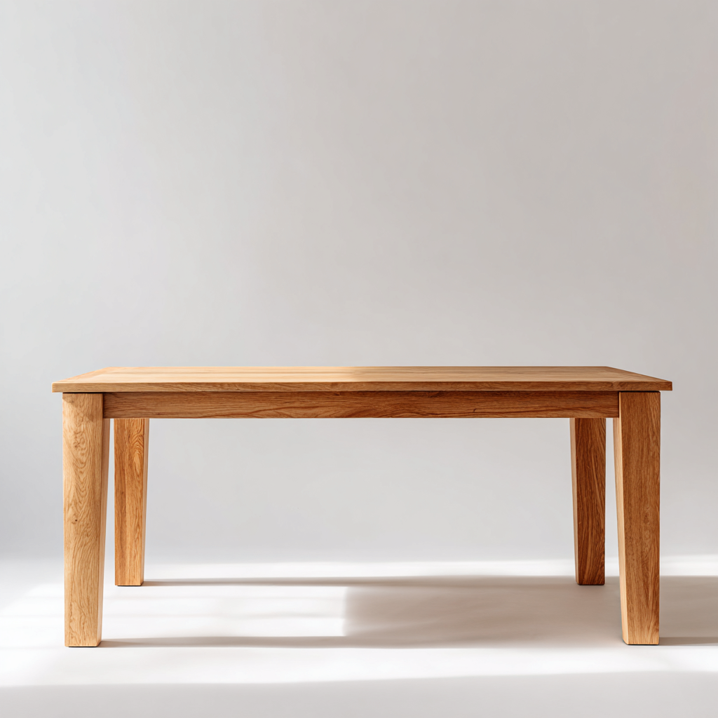 Tavolo da pranzo-legno-180x90x76 cm-naturale-design classico-Comfyete