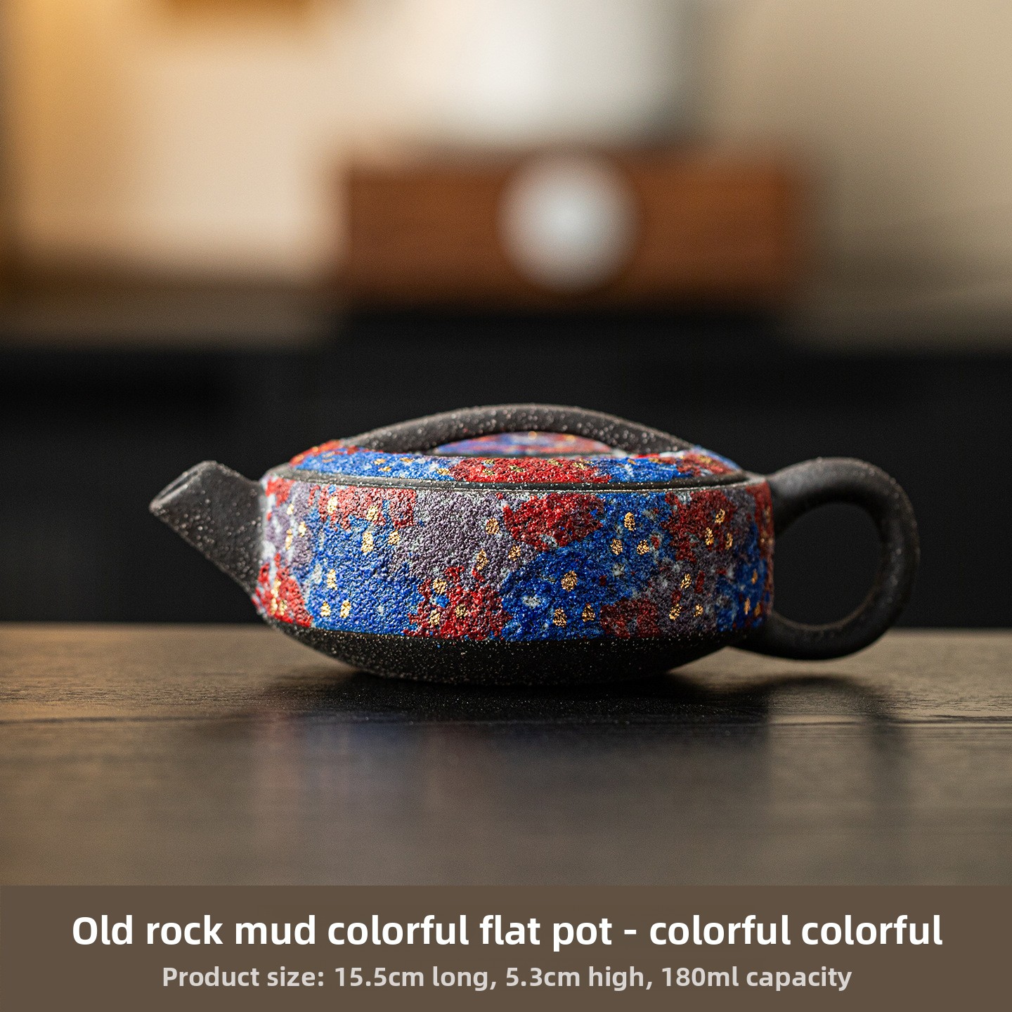 Master Lin Houtang Handmade Rock Mineral Coarse Pottery Teapot - Vintage Kung Fu Tea Infuser with Strainer, Luxury Gift Box Packaging