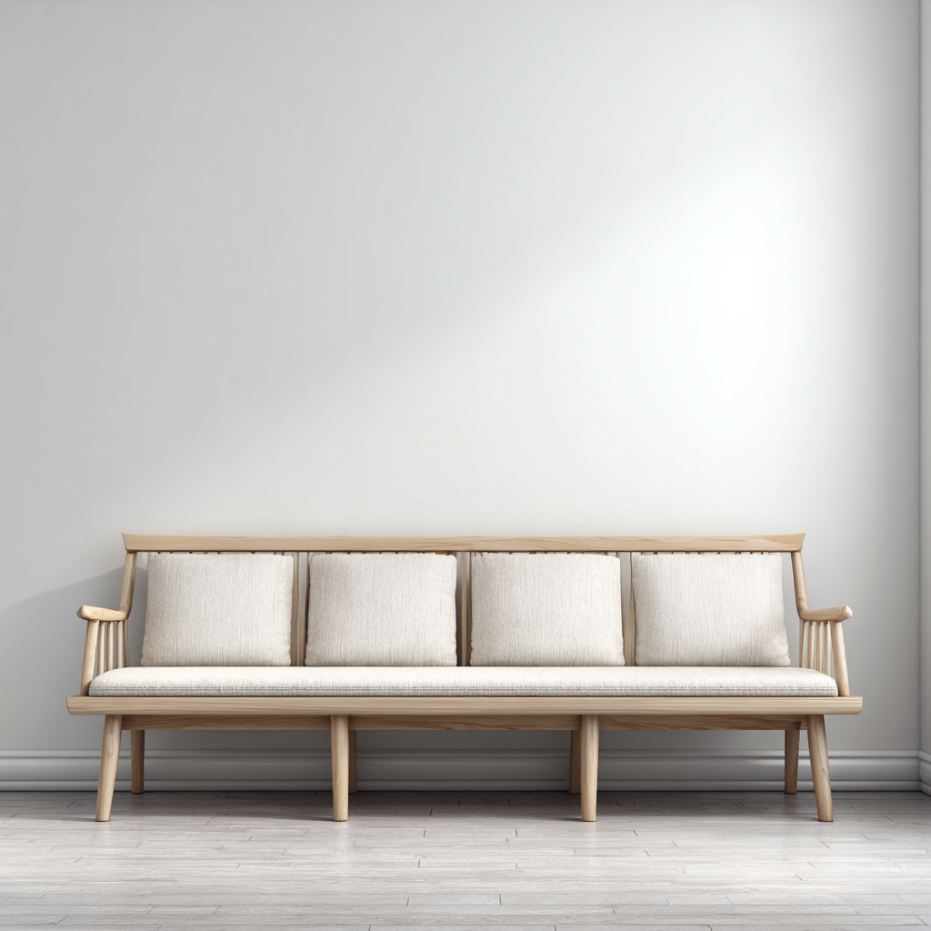 Panche da giardino in legno 180x65x85 cm - beige-legno chiaro - stile naturale adatto per esterni-Havenilo