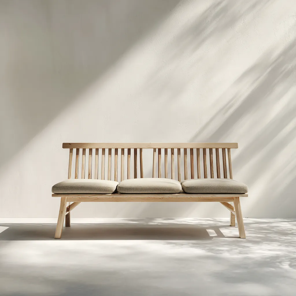 Panca da giardino legno massello 150x55x85 cm - legno naturale-beige - uso esterno - design moderno-Havenilo