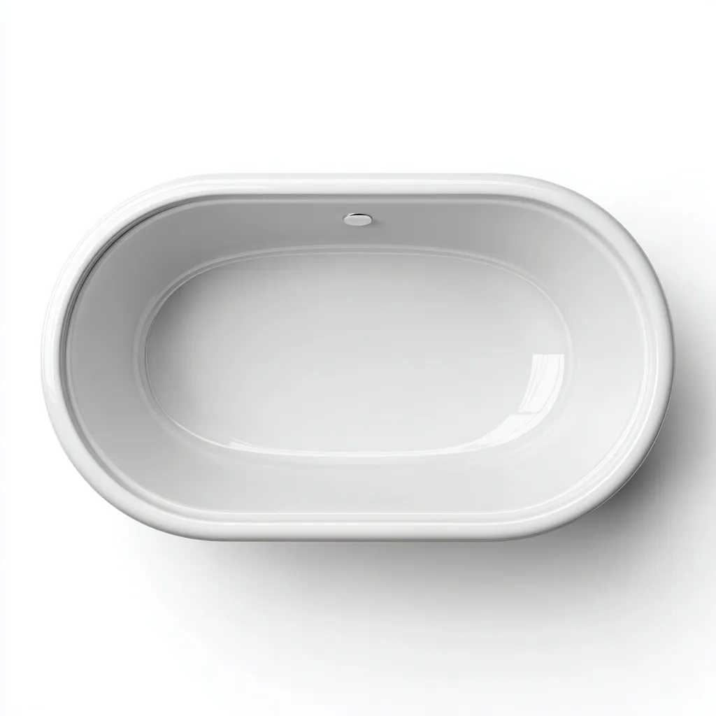 Vasca da bagno freestanding acrilico 162x82x57 cm - bianco - design moderno-Livingvo