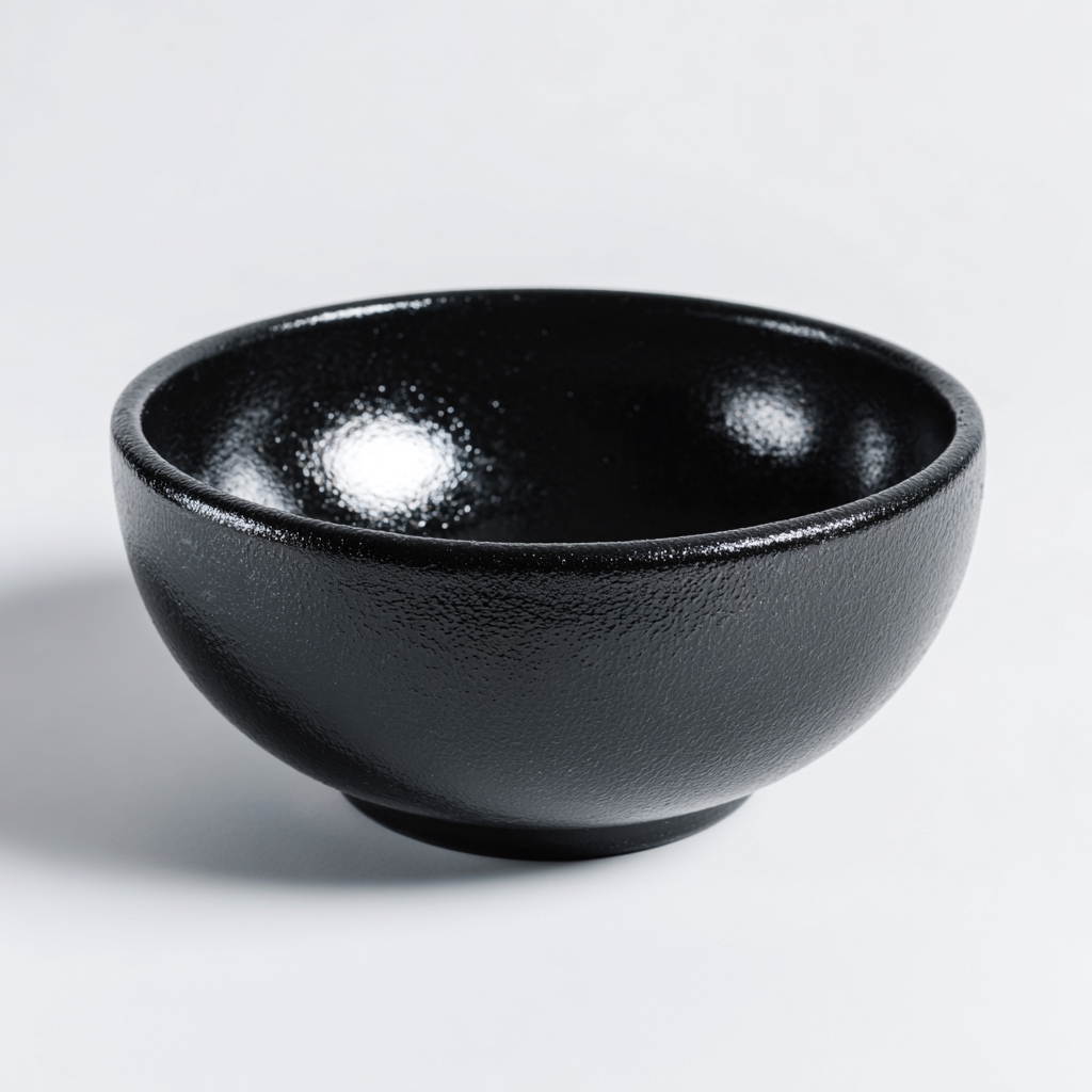 Lavabo ceramica 30x30x15 cm nero - design moderno-Livingvo