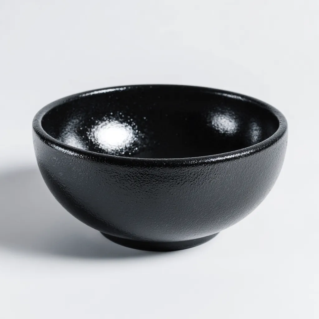 Lavabo ceramica 30x30x15 cm nero - design moderno-Livingvo