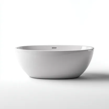 Vasca da bagno-ceramica-165x72x60 cm-white-design moderno-Livingvo