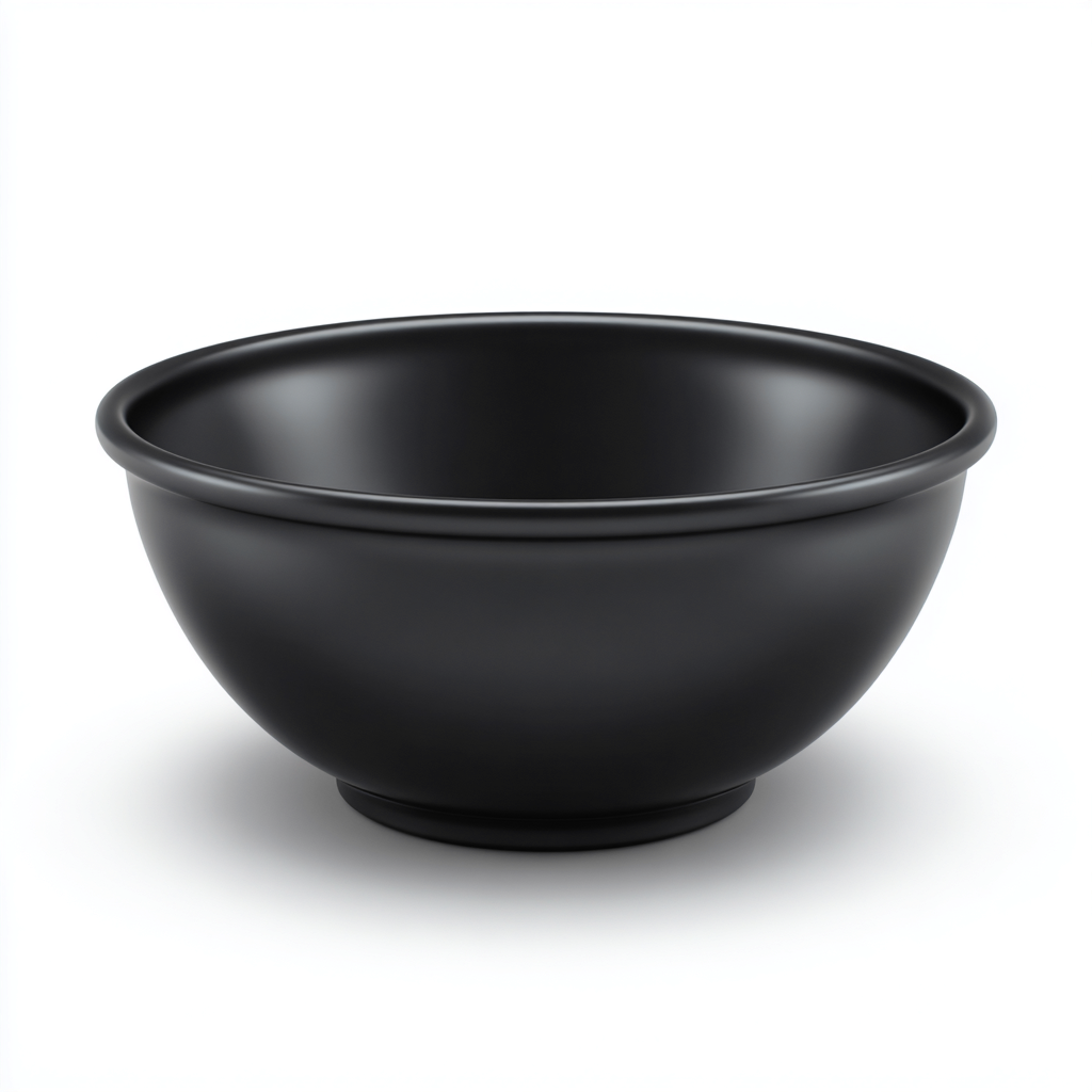 Lavabo da appoggio in ceramica 40x40 cm neroopaco per bagno - design moderno-Livingvo