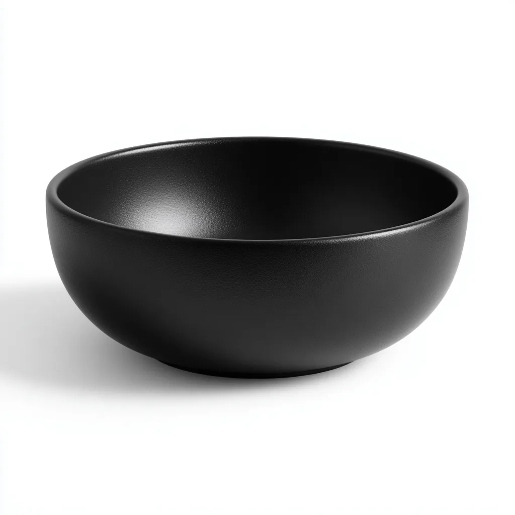 Lavabo da appoggio in ceramica 38x38 cm neroopaco per bagno - design moderno-Livingvo