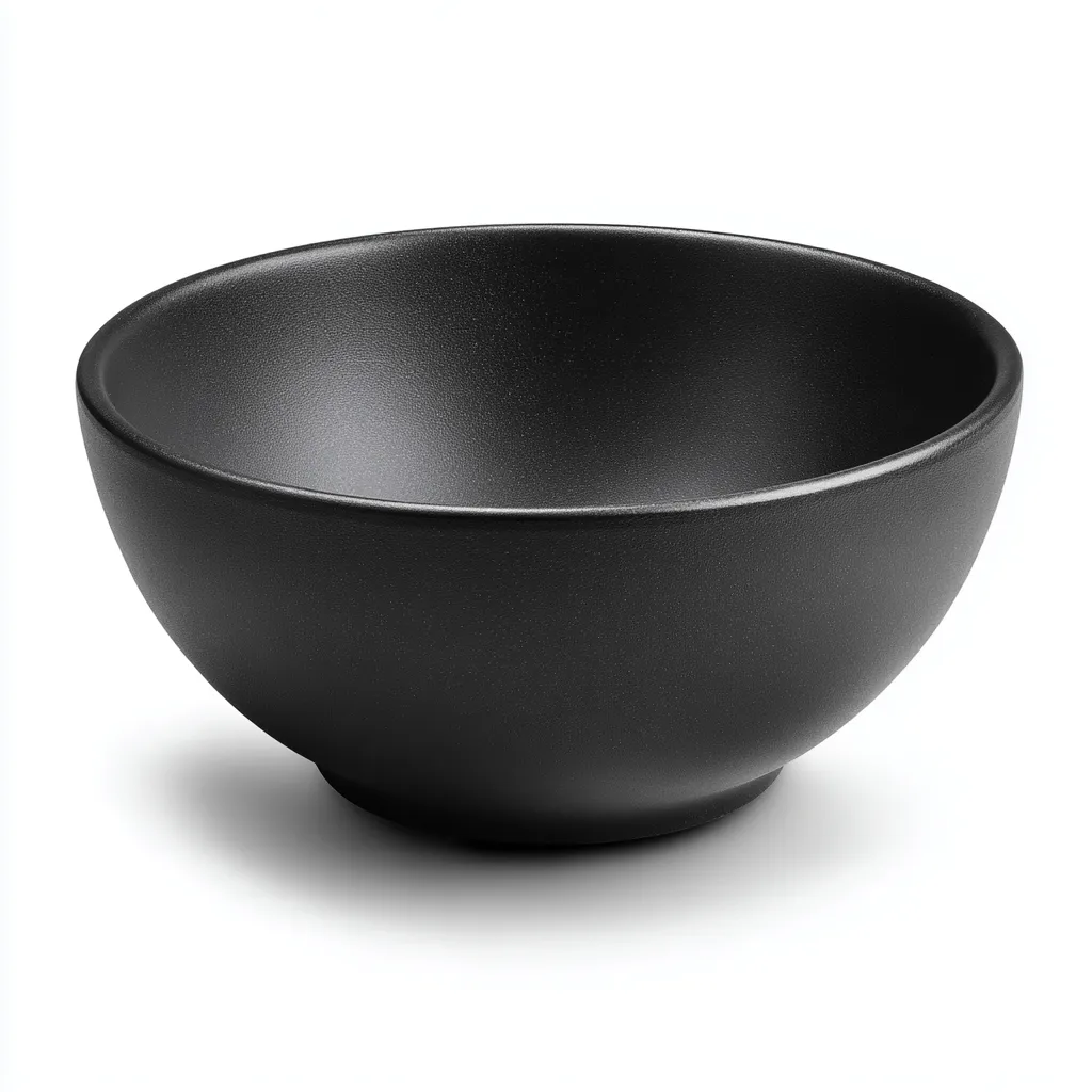 Lavabo da appoggio in ceramica 41x41 cm neroopaco per bagno - design moderno-Livingvo