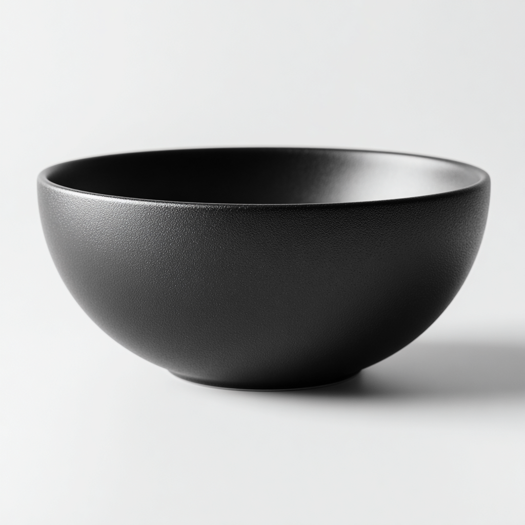 Lavabo da appoggio in ceramica 39x39 cm neroopaco per bagno - design moderno-Livingvo