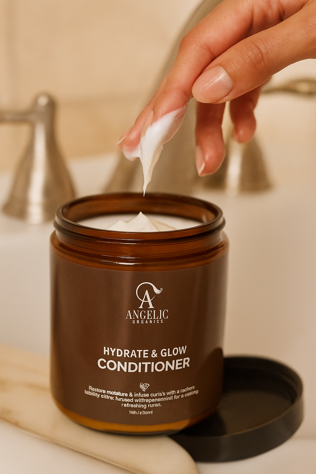 Deep Moisture Conditioner for Curly Hair - Root Therapy - Argan