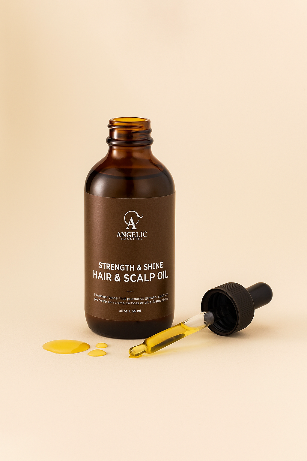 Scalp Growth Oil - Sacred Drip - Rosemary and Amla for Healthy Curly Hair