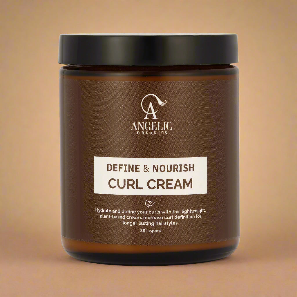 Leave-In Cream for Curly Hair - Halo Butter - Moisture + Repair