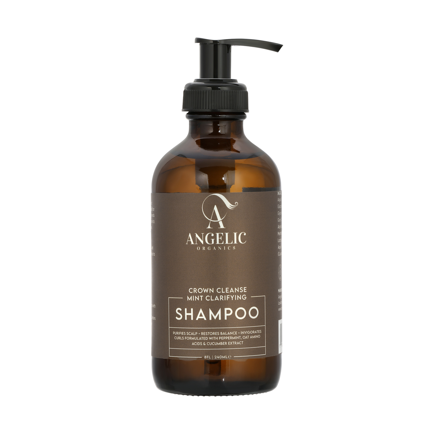 Clarifying Shampoo for Curly Hair – Crown Cleanse – Mint + Oat