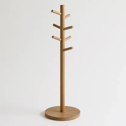 Appendiabiti in legno massello 175 cm