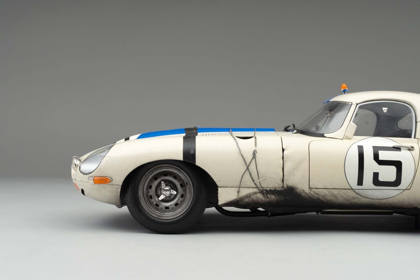 Jaguar Lightweight E-type (LWE) - 1963 Le Mans - Race Weathered