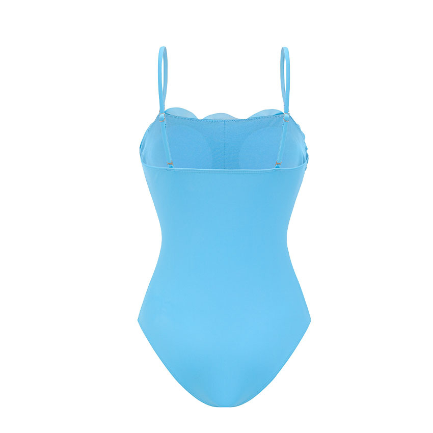 Bandeau Laser Cutting Flower Hollow Swimsuit Set(s)