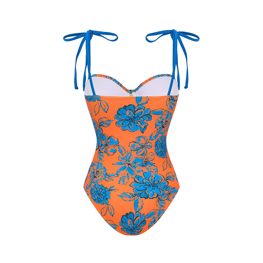 Bandeau Blossom Print Swimsuit Set(s)
