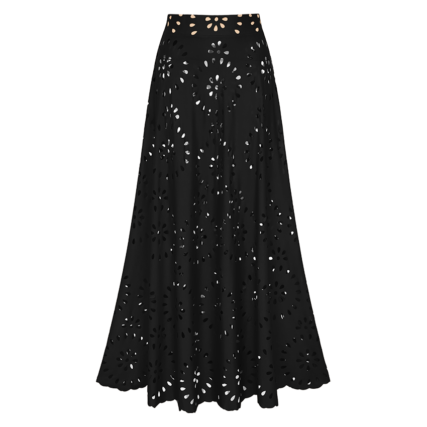 V-neck Black Cutout Swimsuit Set(s)