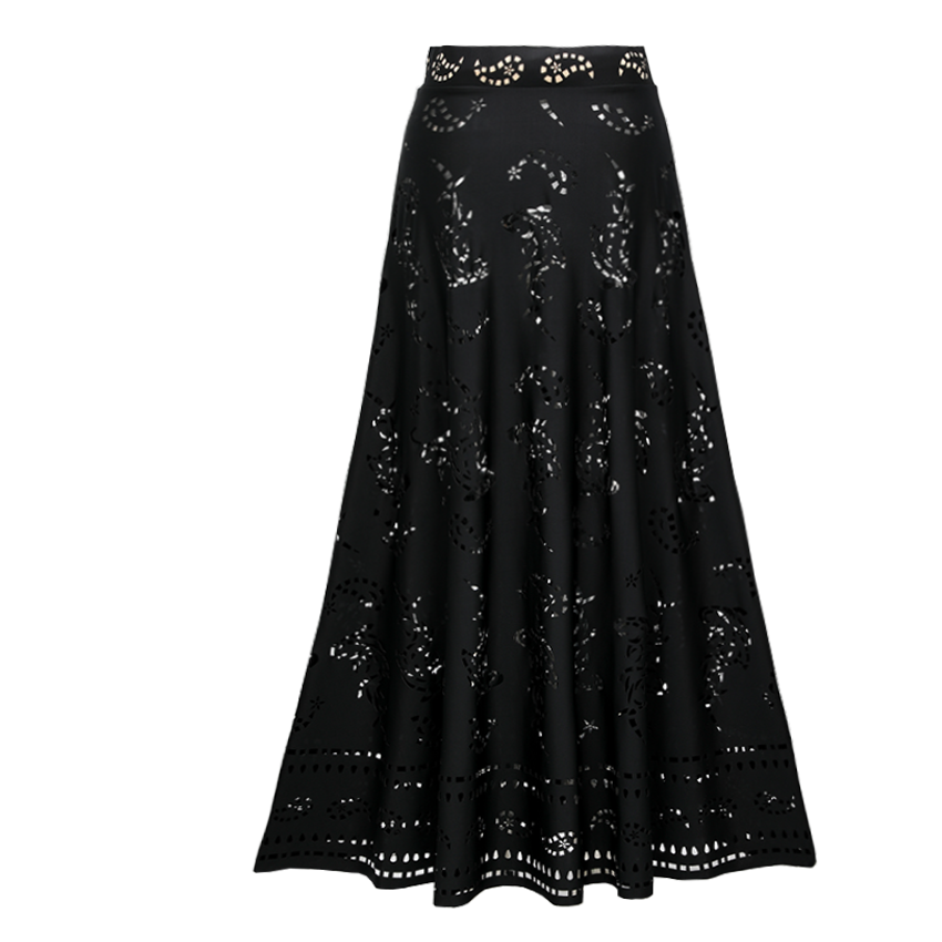 Plunge Black Laser Cut Swimsuit Set(s)