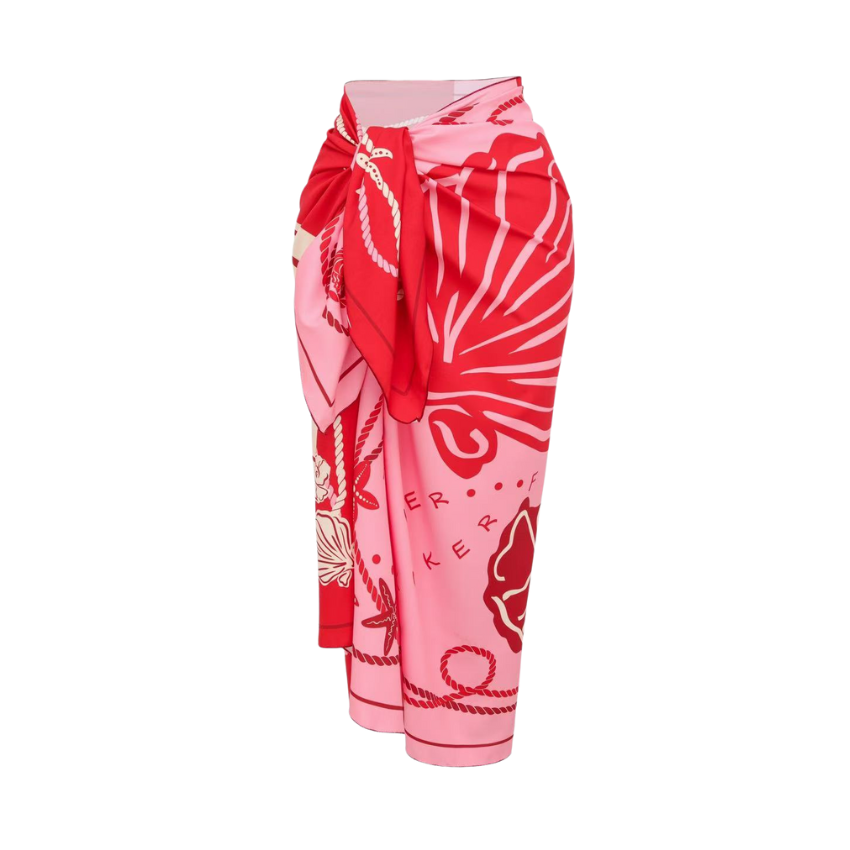 [Copy]Geometric Color Blocking Print Swimsuit Set(s)