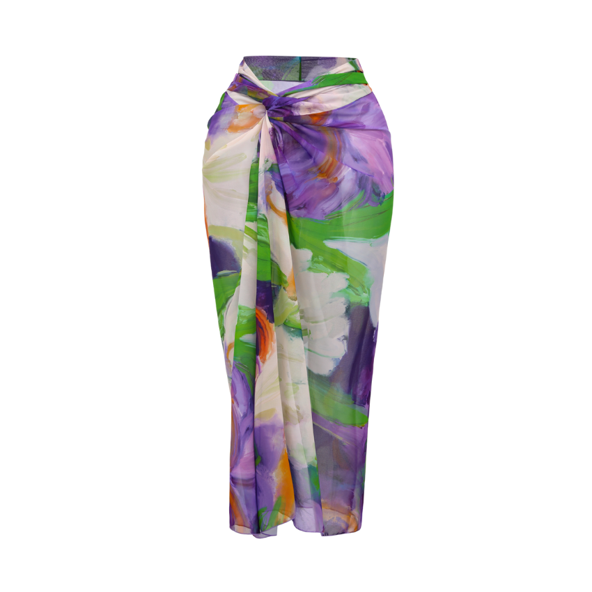 [Copy][Copy][Copy][Copy]Tropical banana flower Print Swimsuit Set(s)