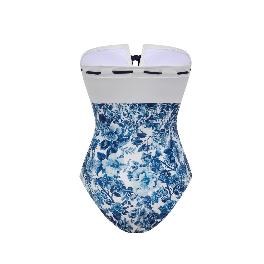Bandeau Blossom Print Swimsuit Set(s)