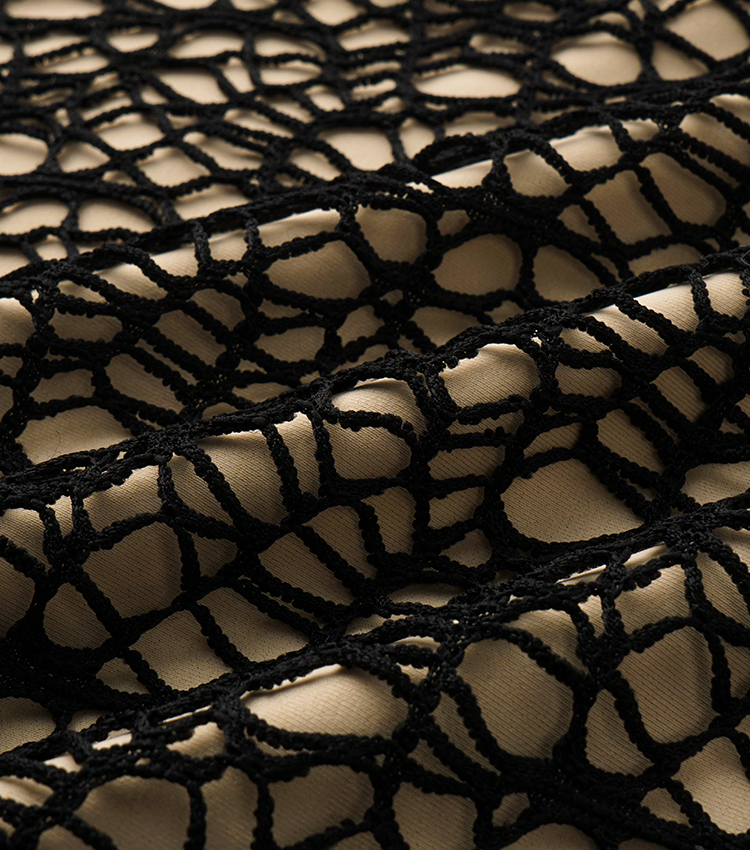 V Neck Lace Cutout Swimsuit Set(s)