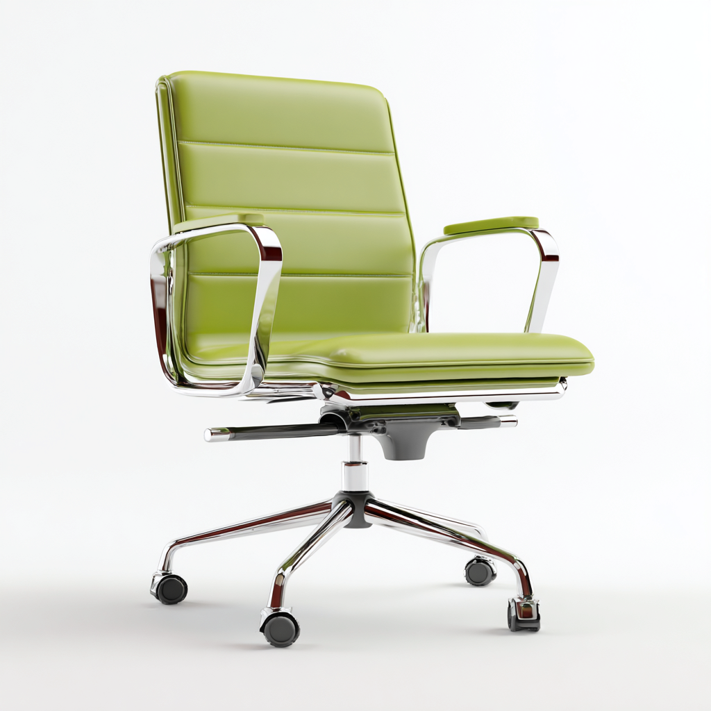 Sedia da ufficio ergonomica 58x58x92 cm - verde - design contemporaneo-Placidin