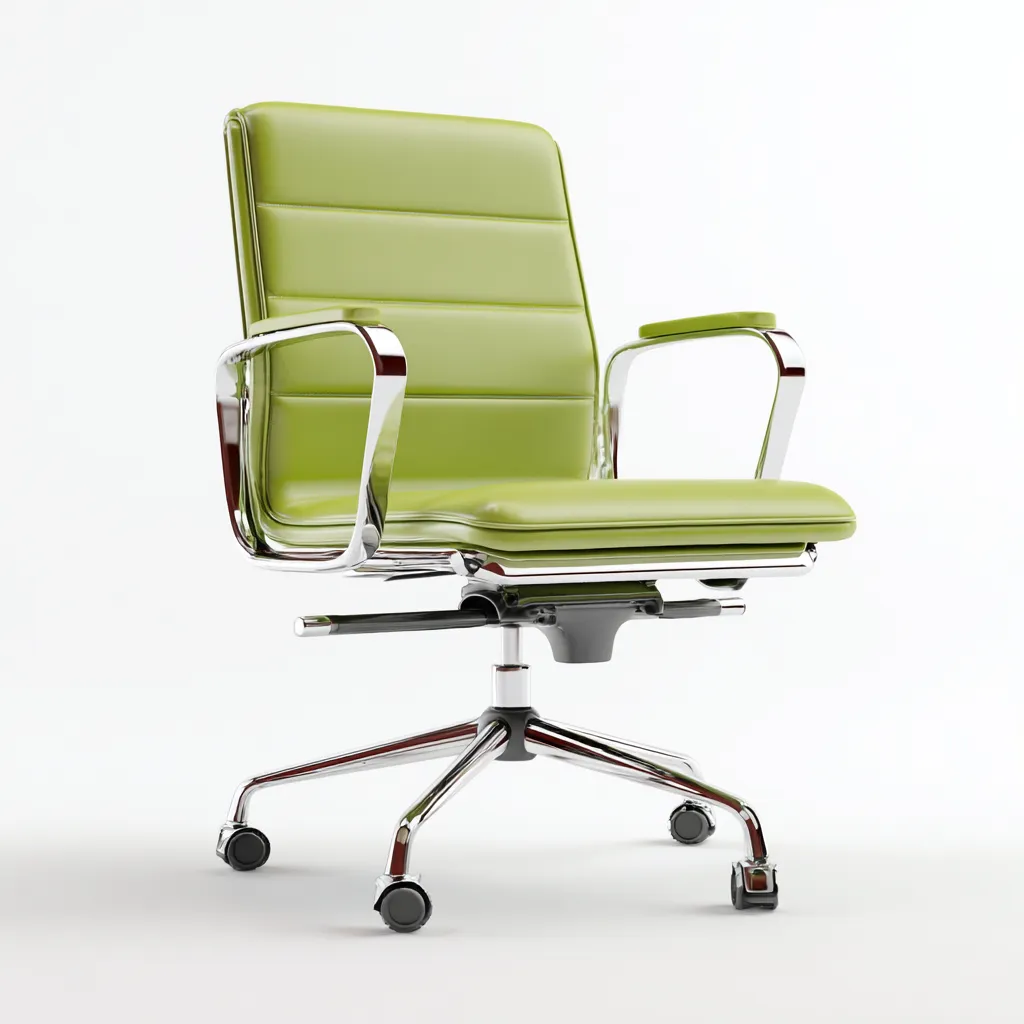 Sedia da ufficio ergonomica 58x58x92 cm - verde - design contemporaneo-Placidin