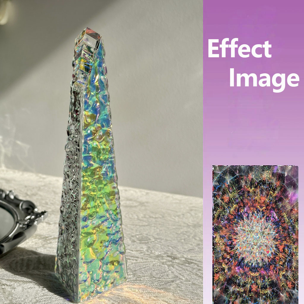 Tiffany Stained Acrylic “Star of Bethlehem” Kaleidoscope